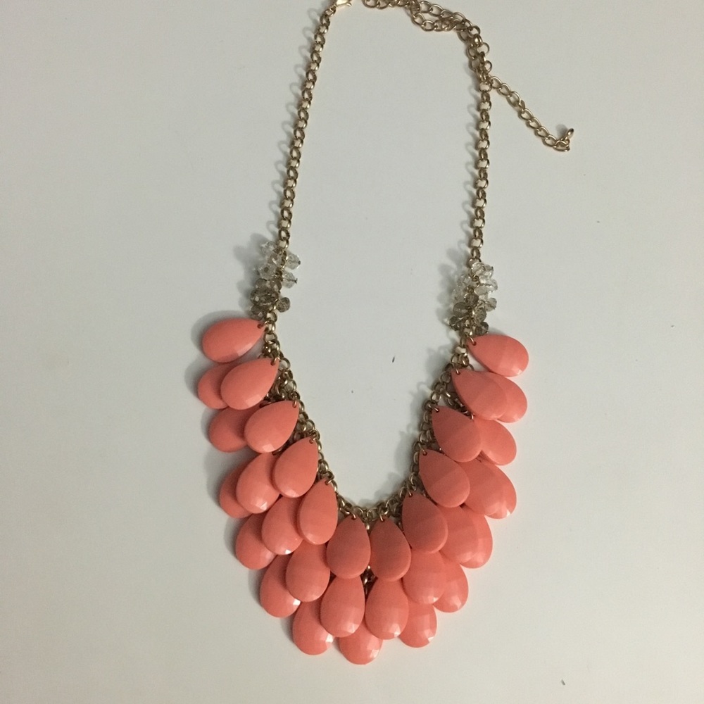 Francesca’s Peach Layered Necklace